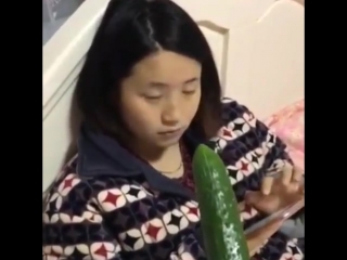 treated with a cucumber