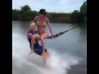 two on one ski