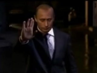 putin catches a taxi